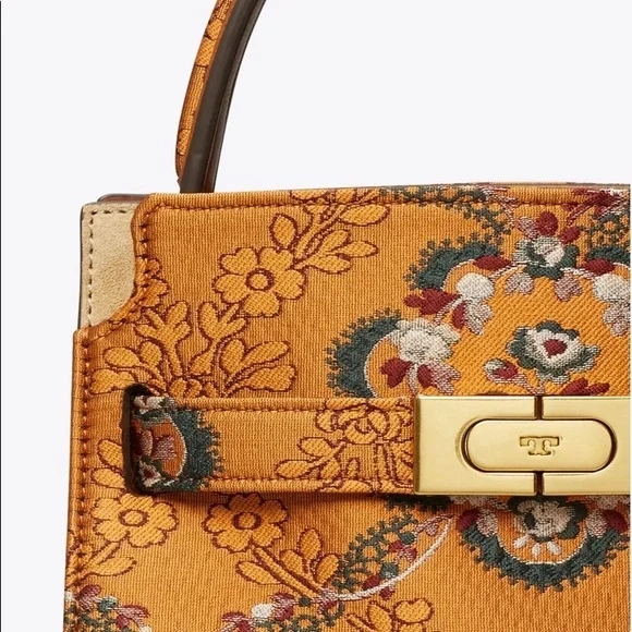 🚫SOLD🚫🌈NEW🏵Tory Burch Lee Radziwill petite double bag/satchel bag/crossbody - Picture 11 of 16